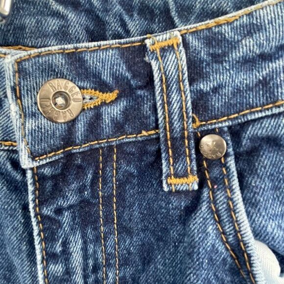 Ragged Blue Cotton Straight Leg Wash Denim Jeans Size 26 - Picture 3 of 9